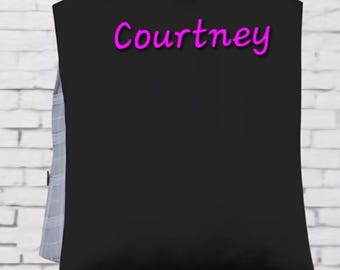 Personalized tote bag 15x16