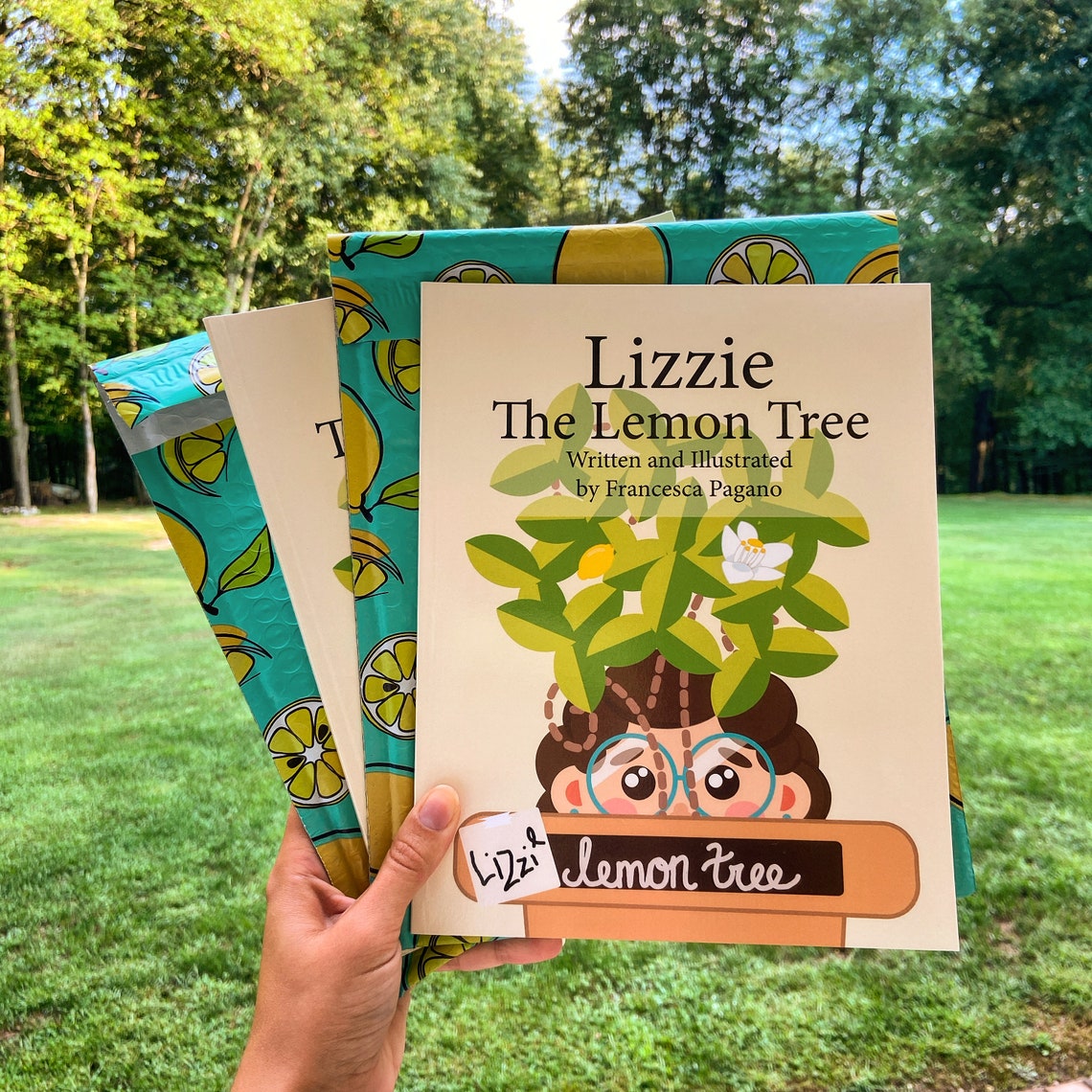 Lizzie The Lemon Tree Children's Book Etsy