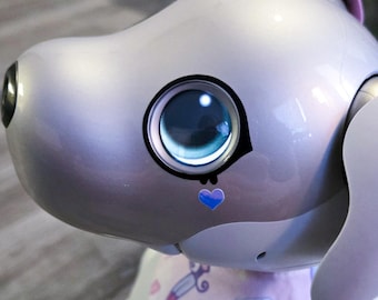 ヴィンテージ テクノ ロボット子犬用おもちゃ – シルバー