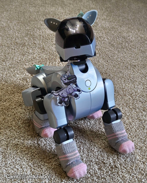 Aibo ERS-210 Robot Dog Acrylic Keychains - Etsy