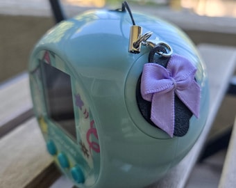 Punirunes Virtual Pet Hole Plug With Optional Bow or Wings, Multiple Shapes | Cute Tamagotchi Accessory