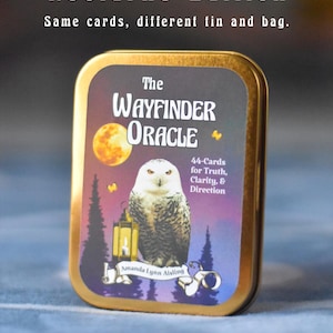 Baralho Oráculo Wayfinder | Baralho de Oráculo de Bolso com 44 Cartas | Cartas de Orientação Emocional para Autorreflexão, Trabalho com a Sombra e Clareza imagem 2