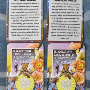 Baralho Oráculo Wayfinder | Baralho de Oráculo de Bolso com 44 Cartas | Cartas de Orientação Emocional para Autorreflexão, Trabalho com a Sombra e Clareza imagem 10