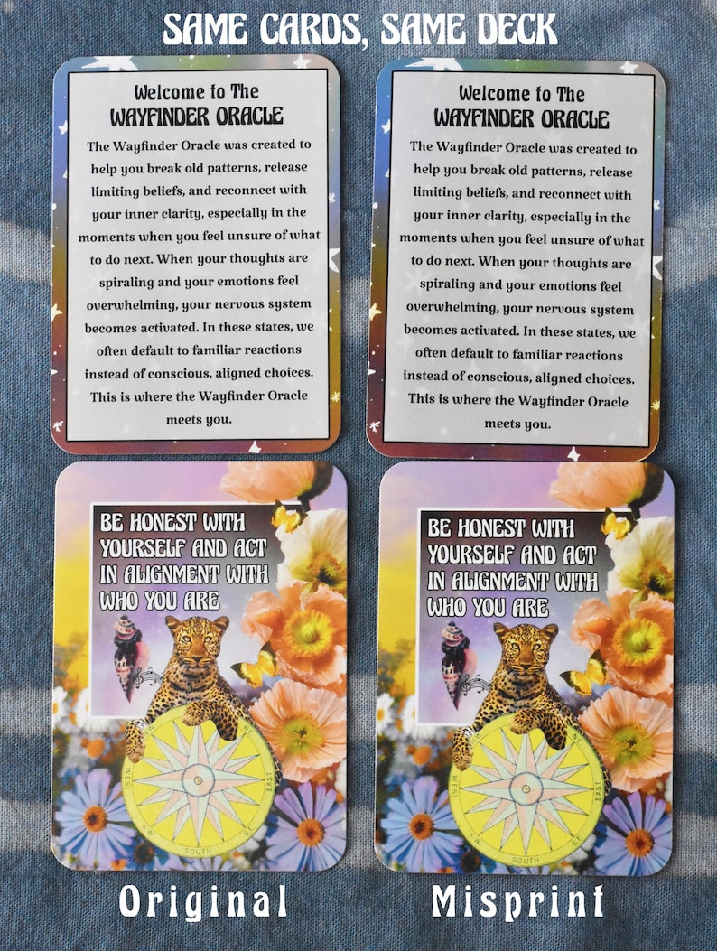 Baralho Oráculo Wayfinder | Baralho de Oráculo de Bolso com 44 Cartas | Cartas de Orientação Emocional para Autorreflexão, Trabalho com a Sombra e Clareza imagem 10