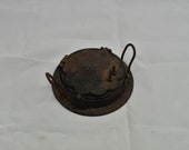 Doll kitchen waffle iron wafer iron Small cast-iron heart waffle iron for decoration