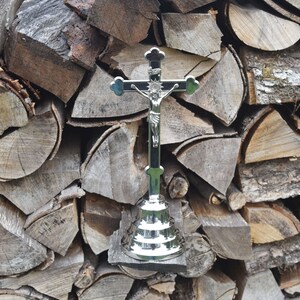 Standkreuz mit Korpus Christi Metall Versehkreuz für Hausaltar | Etsy