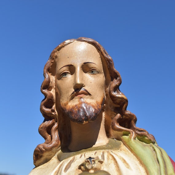 Savior Jesus holy jesus saint figure stucco figure