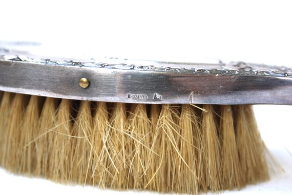Brosse à Cheveux Vintage Ancienne - Accessoire Rétro Pour Coiffure Ou Décoration