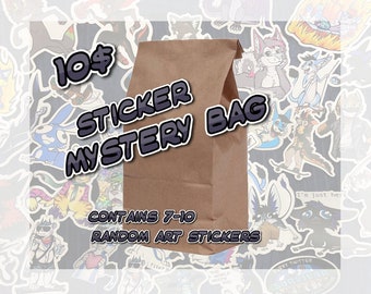 Art sticker mystery bag