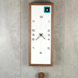 Cuckoo clock, rectangular strict form