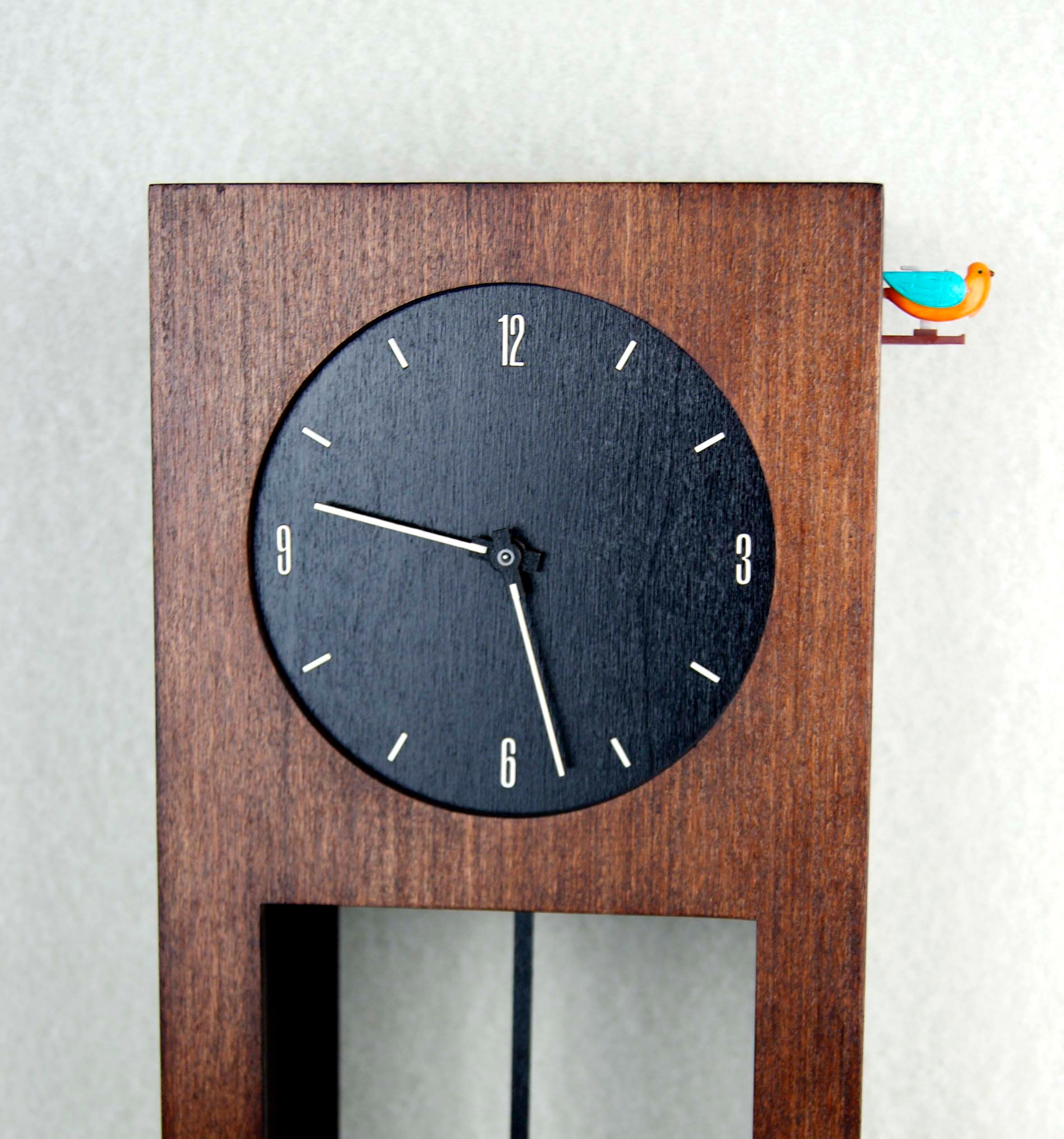Cuckoo clock with a long pendulum Etsy