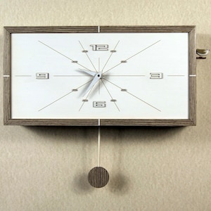 Cuckoo clock, rectangular strict form