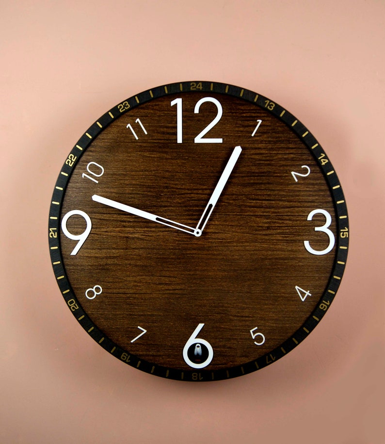 Extra Large Round Clock Diameter 20 Inches Etsy