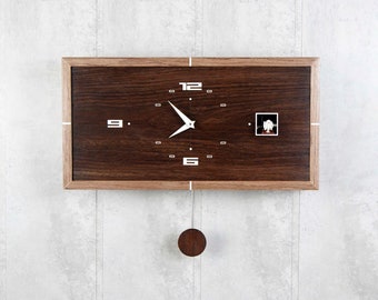 Cuckoo clock, rectangular strict form