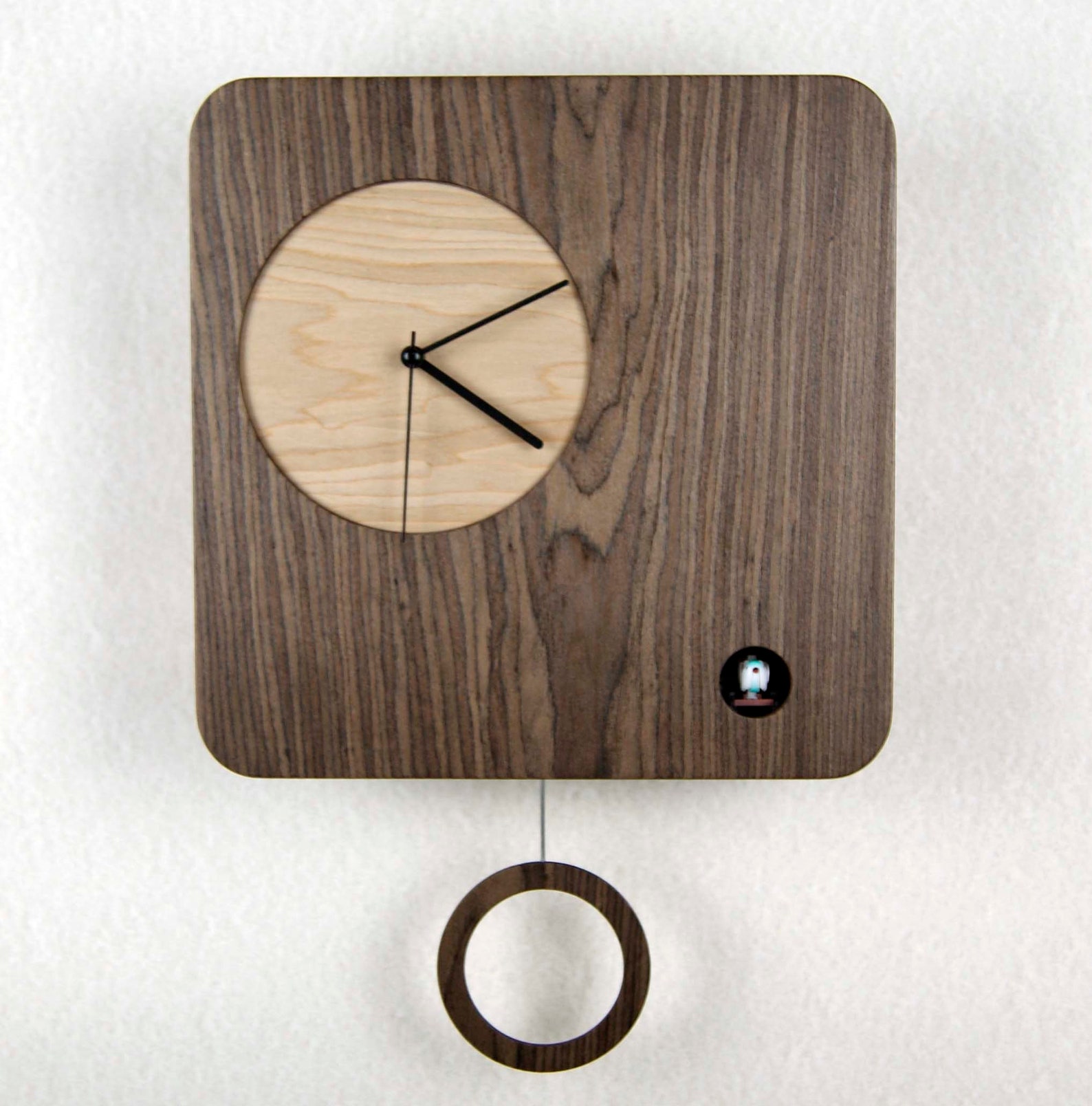 Modern Minimalist Cuckoo Clock Etsy