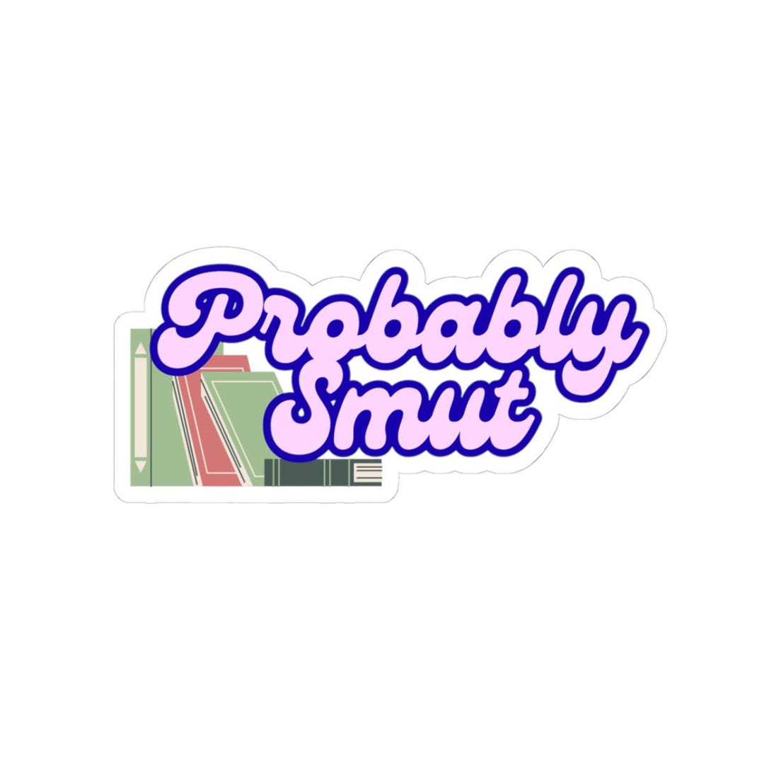 Smt Stickers Probably Sm*t Kiss-cut Stickers | Retro Pastel Laptop Decal - Etsy