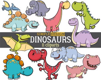 Dino clipart, Dinosaurs clipart, Dinosaur digital, Cute Dinosaurs, Dino digital, Dinos clipart, Dinosaur clip art, Dinosaur party