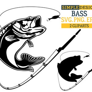 Bass svg | Etsy