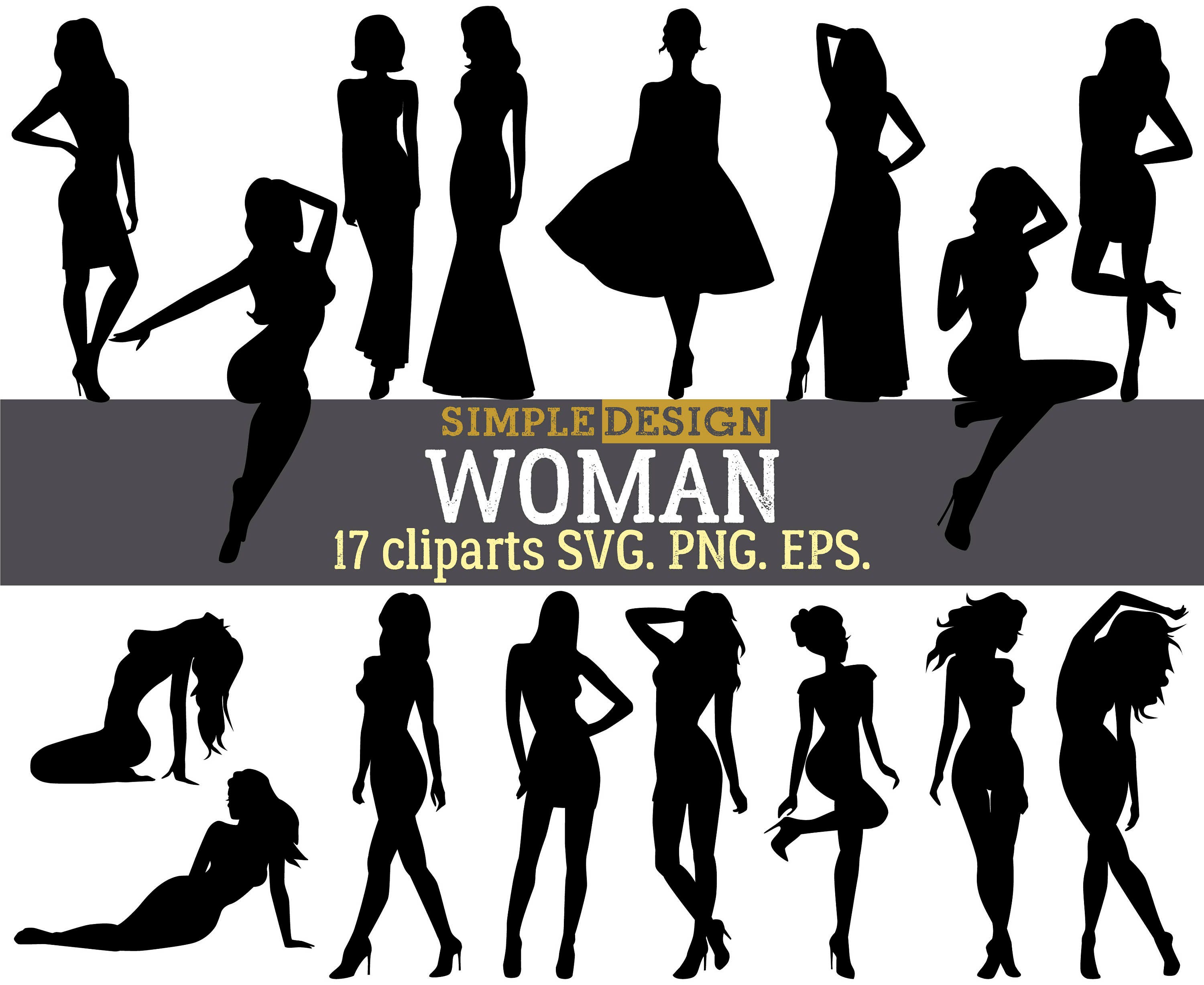 Download Woman silhouette, Silhouette, Woman SVG, Women silhouettes ...