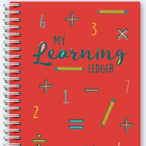 My Learning Ledger • Budget Planner Book • Gift for Kids • Personal Finance • Accounting Booklet • Homeschool Mom • Allowance Workbook