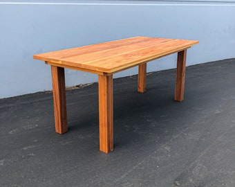 Custom Redwood Patio Table (quote)