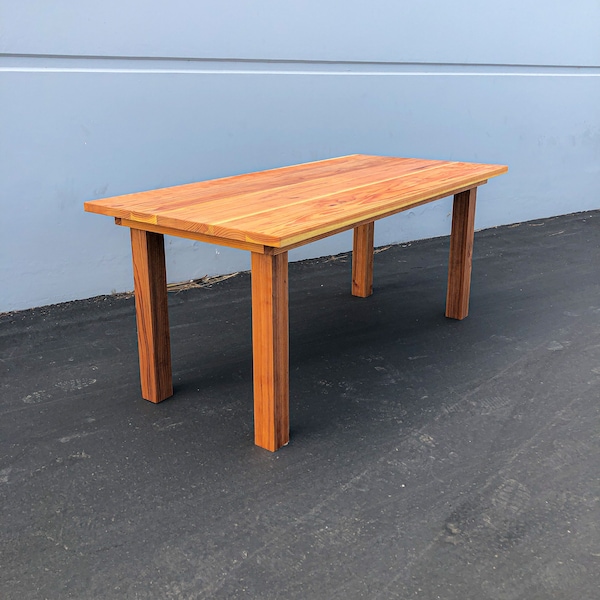 Custom Redwood Patio Table (quote)