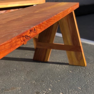 Custom Redwood Patio Table quote image 7