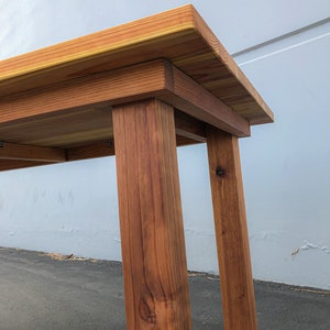 Custom Redwood Patio Table quote image 3