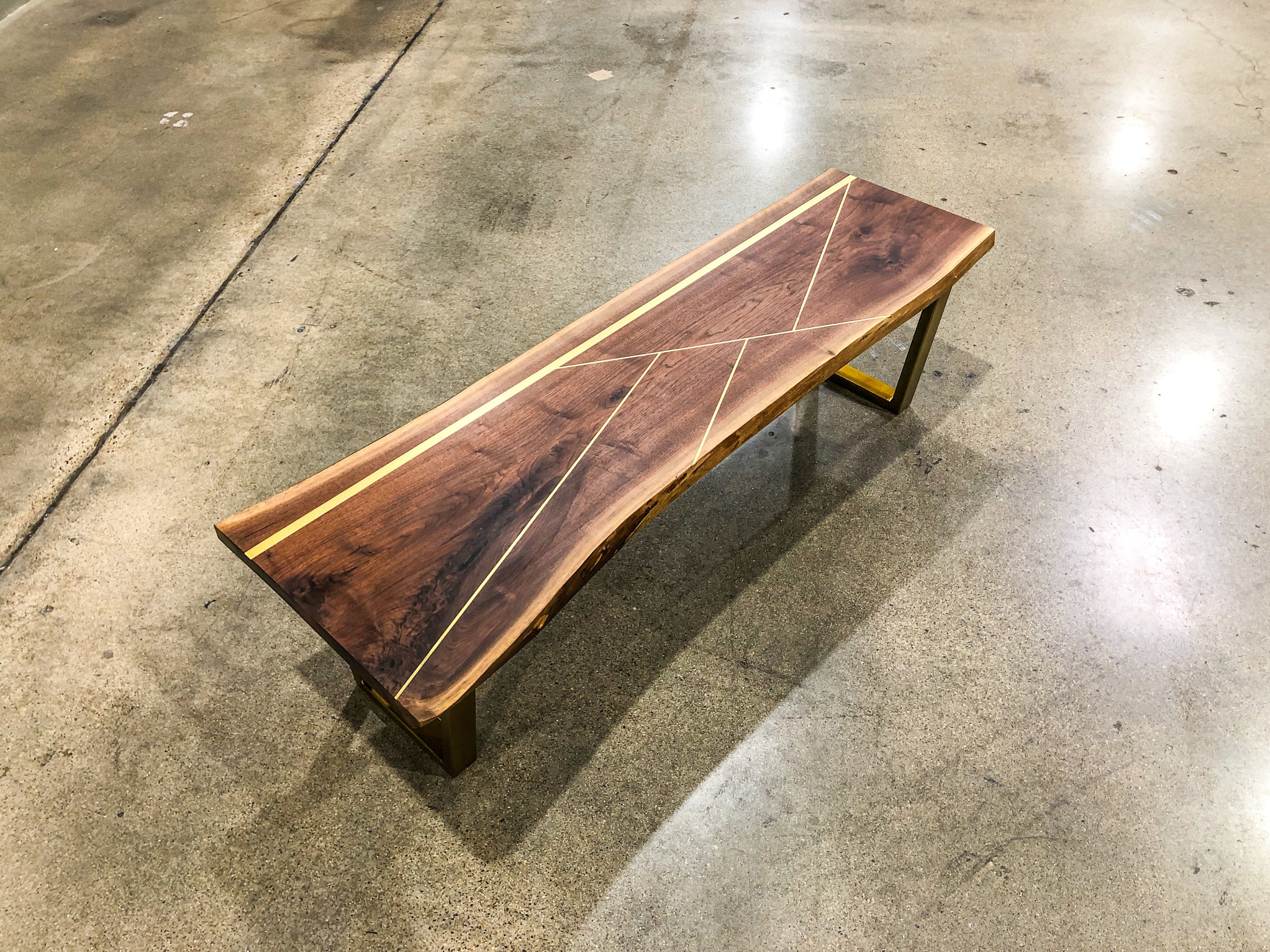 Live Edge Side Table Etsy