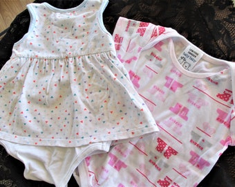 Baby clothes Baby romper baby jumpsuit baby outfit baby girl dress clothing baby clothing set of 2 baby clothes.