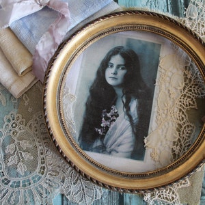 Vignette de tissu, transfert sur tissu, photographie ancienne, patch à coudre, coupon quilting, 2905