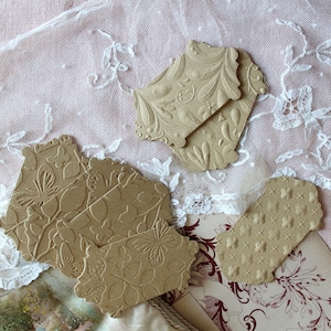 5 Range fil pour broderie, bobine en carton embossé, porte fil, 3266