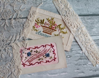 Cartes D Anniversaire Vintage Etsy Fr