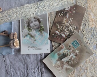 Carte Muguet Bonheur Etsy Carte Muguet Bonheur Etsy