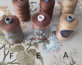 高品質のアンティークフランス製ミシン糸巻き、500m - Etsy 日本