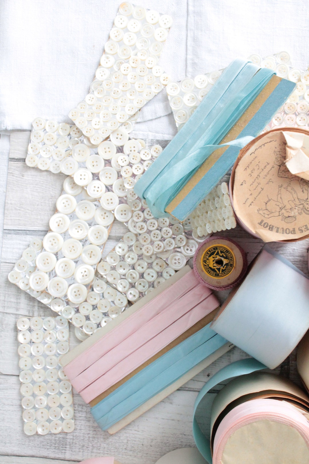 Mother of Pearl Scrapbook Washi Tape Set of 12