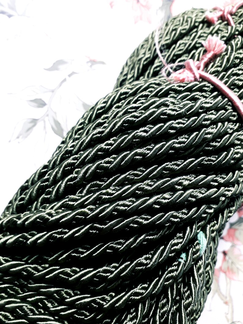 yellow upholstery cord gold yellow piping 3065 bronze cord piping Upholstery twisted cord 2m 2.18 yards