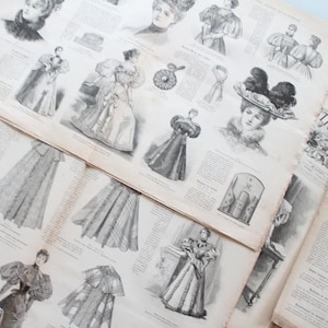 Revue française de mode de 1885, La mode illustrée, 4037