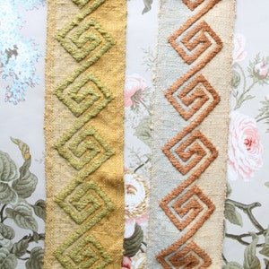 Galon large ameublement HOULES Paris, passementerie française, 3931