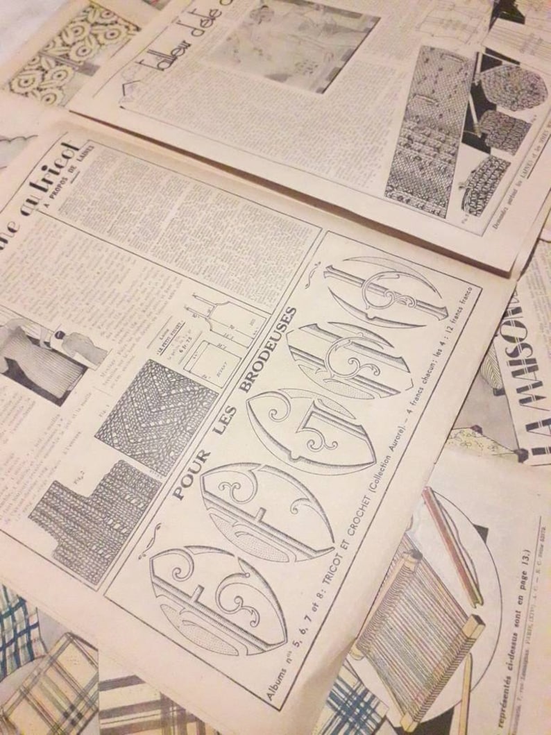 Old review 1938 My book monogram old advertisements. old couture magazine