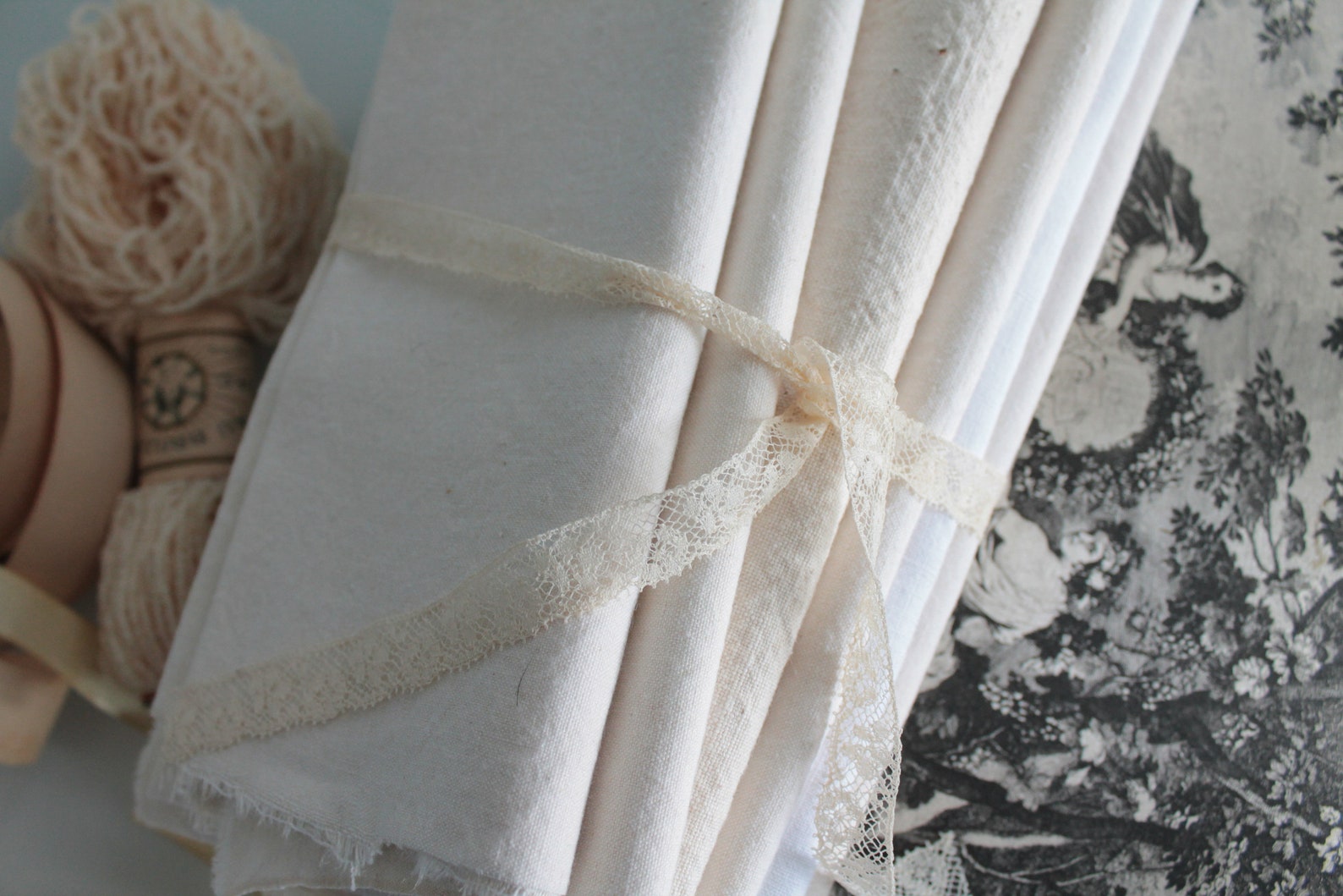 Creative Surprise Package of Linen, Hemp, French Linen Fabric, Linens ...