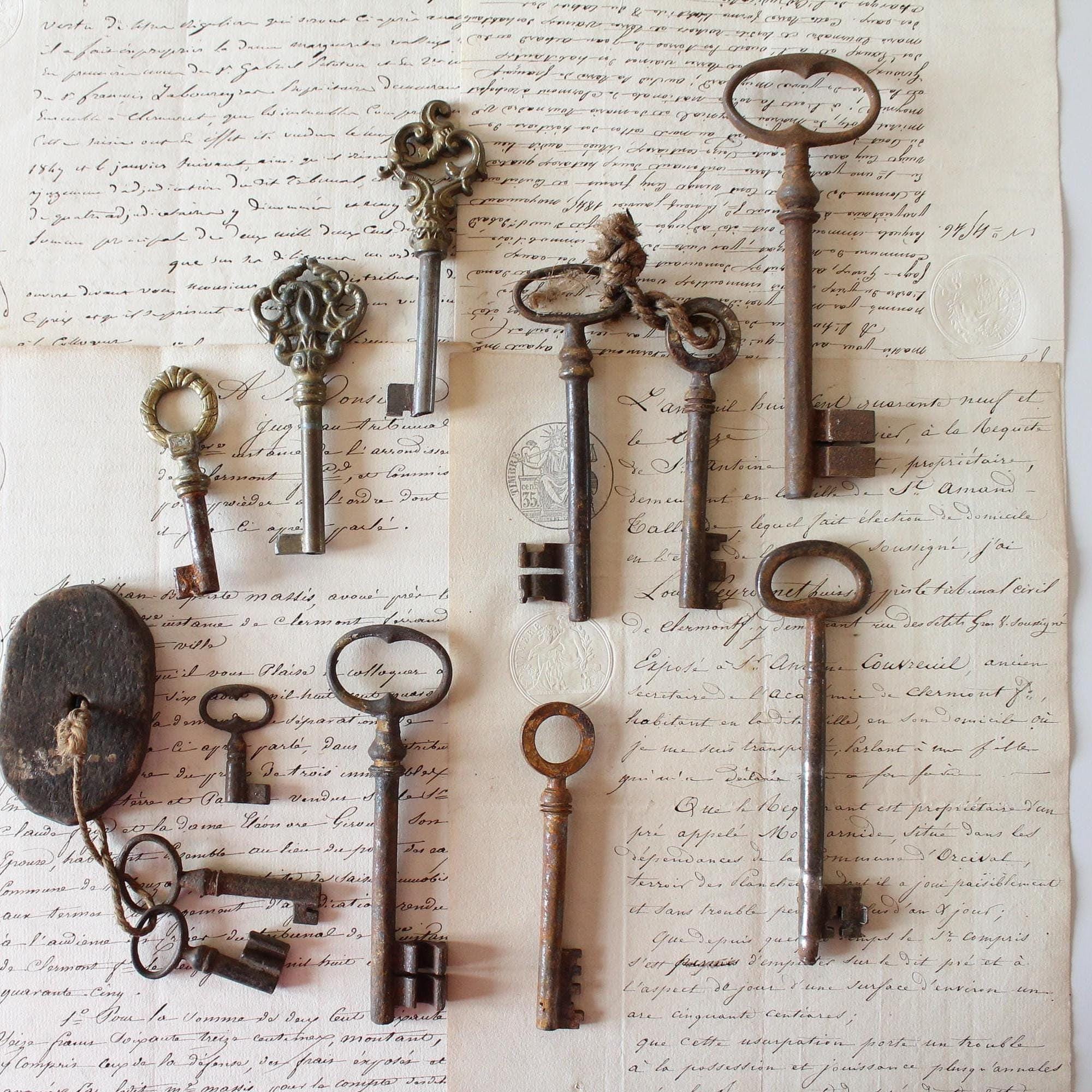 Antique French Key, 4850 - Etsy