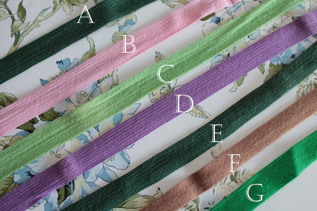 Barig Ribbons 20mm Wool Blend Braid Ribbon, Navy Blue Braided Wool Trim, Pink Cotton ...