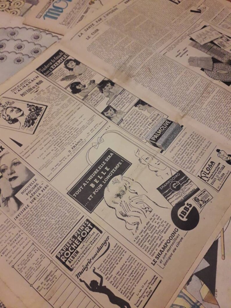 Old review 1938 My book monogram old advertisements. old couture magazine