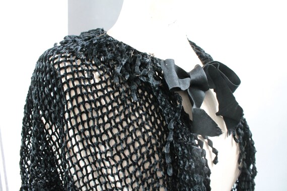 pizzo nero LIN191783 Coprispalla nero antico accessorio moda nero bolero nero Abbigliamento Abbigliamento bambina Maglioni 