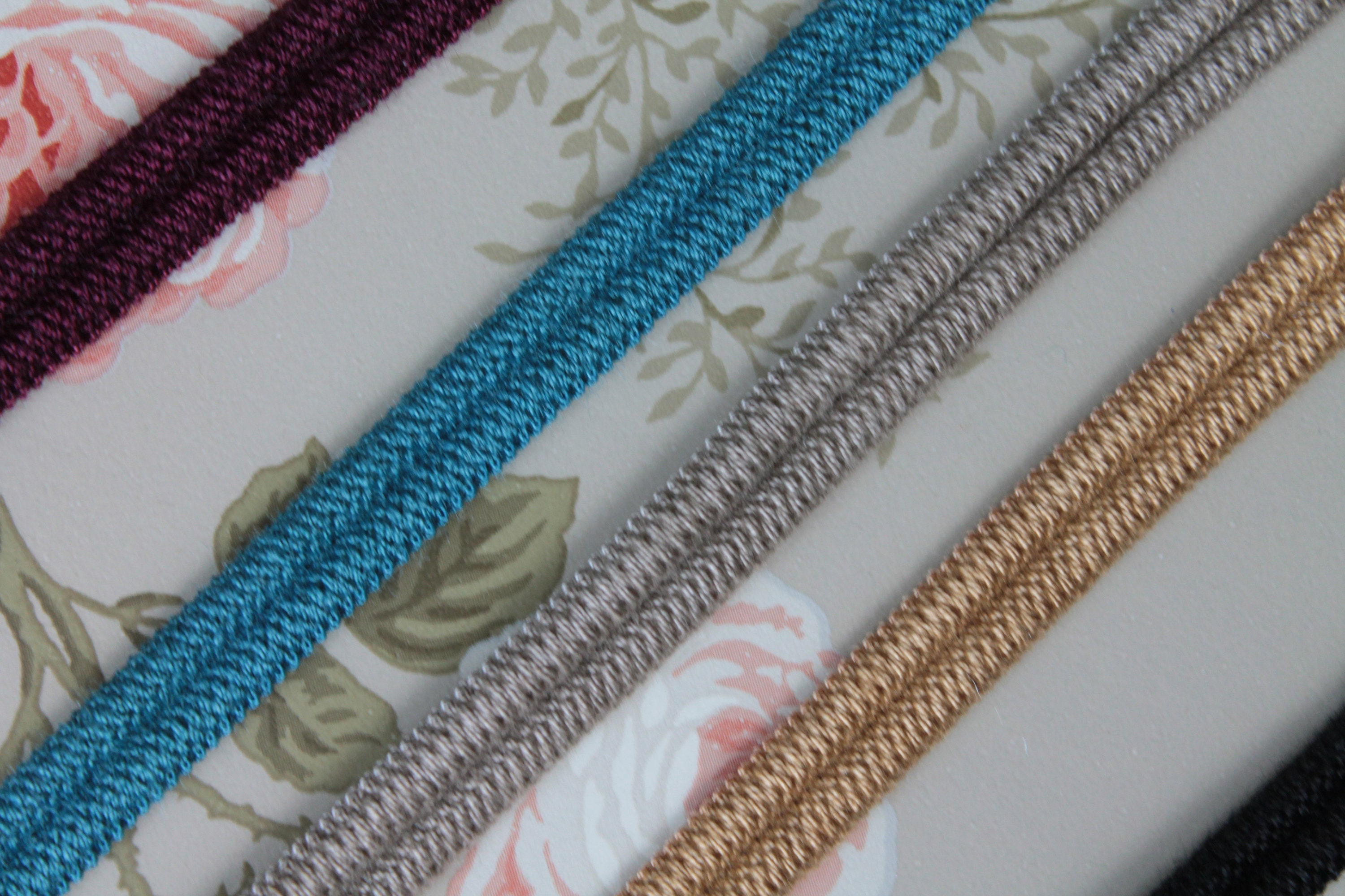 Double cord of French trimmings from Les Passementeries de L'île de