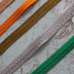 Galon passementerie de France de largeur 16 mm et de longueur 1 mètre 1.09 yards en 100% dralon, pour artisanat, abat jour, fauteuil, 2860