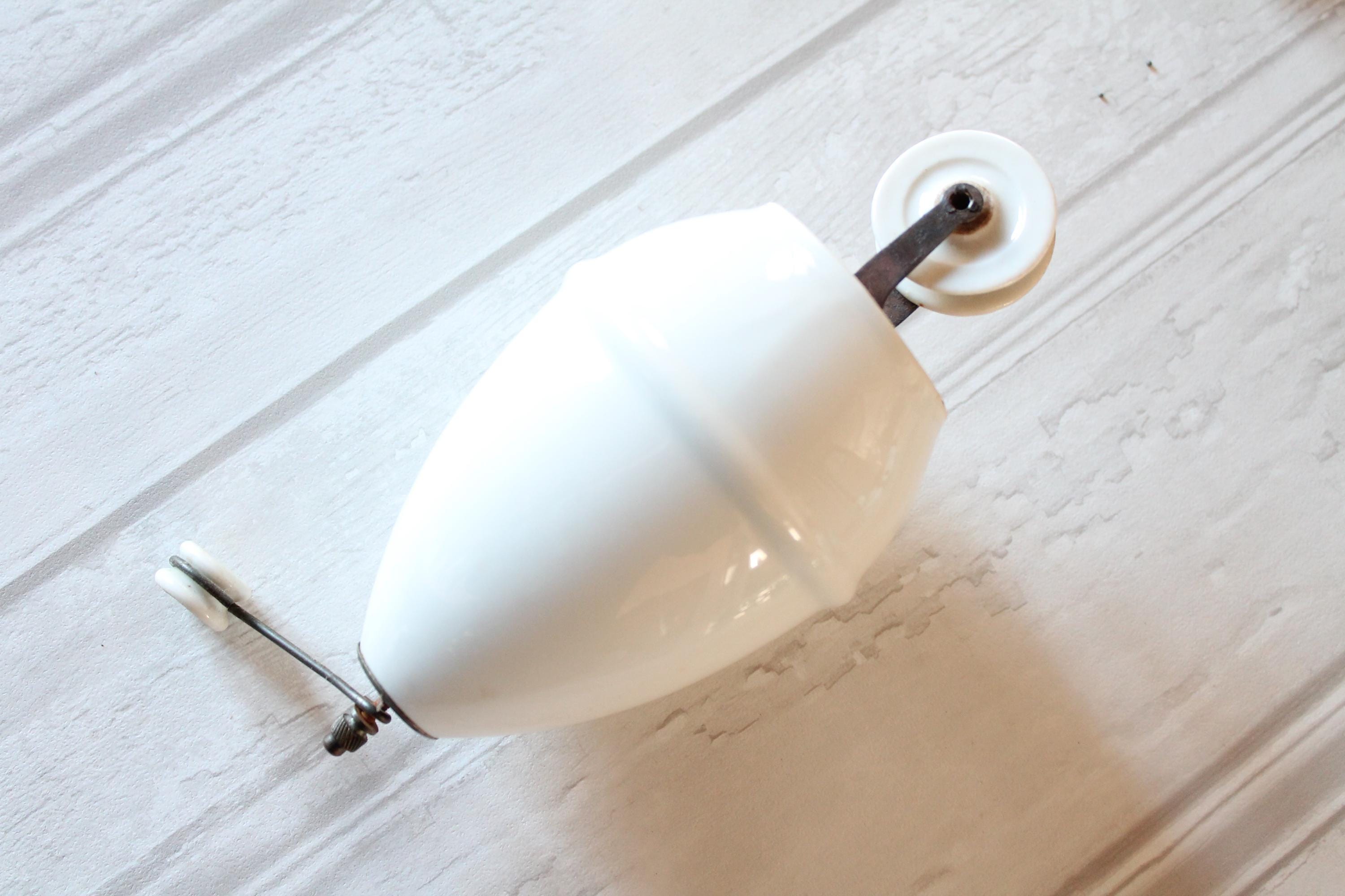 Antique French Lighting Parts, Porcelain Light Fixture Components