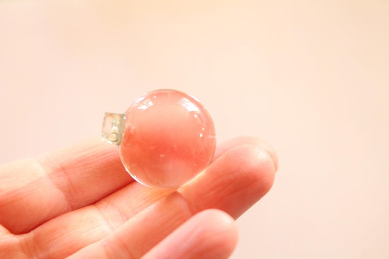 3 Antique Glass Balls for Chandeliers, Pendants and Christmas Tree