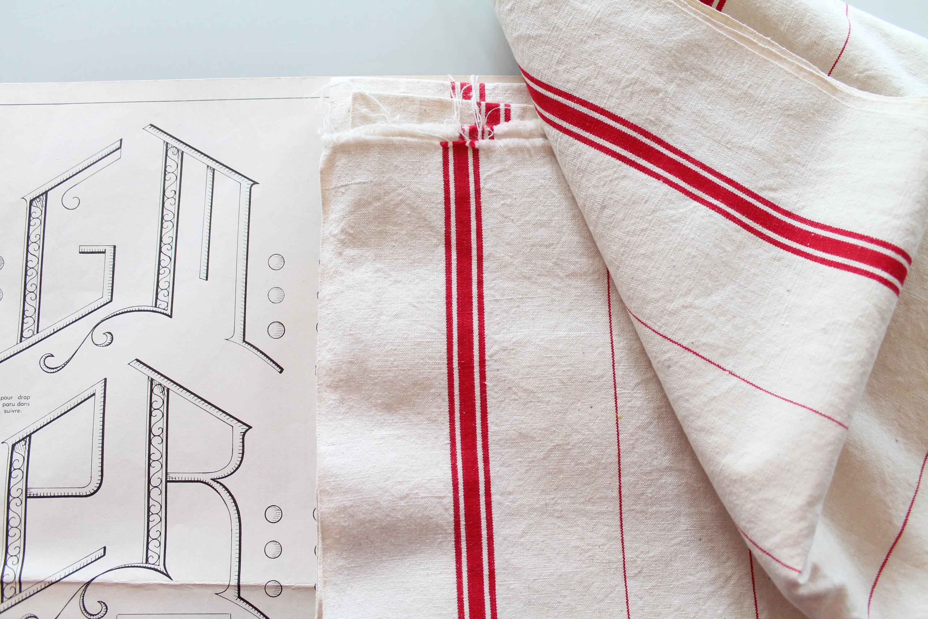 Tea towel linen by the metre sale
